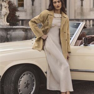 NWOT DOEN DEMERENCE DRESS IN CRÈME PORTIA DOT